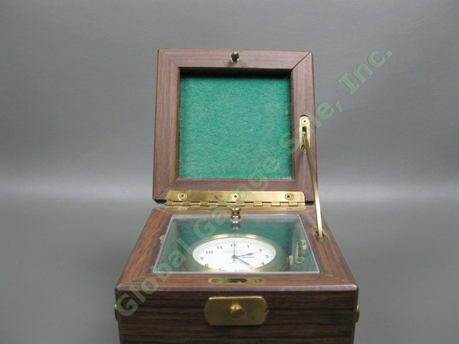 Vintage Bulova Accuquartz Navigator Mark III Chronometer Timepiece Original Case 7