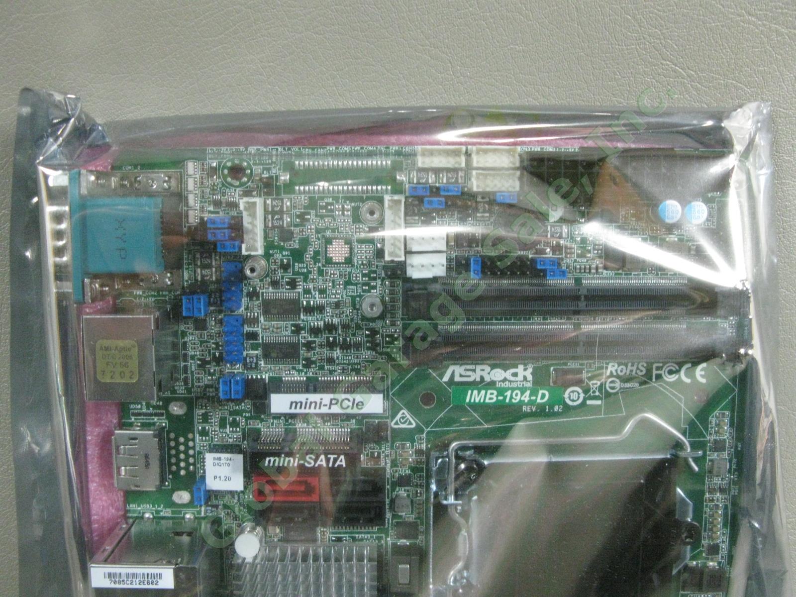 ASRock IMB-194-D Mini-ITX Industrial Desktop Motherboard Intel LGA1151 Dual LAN 1