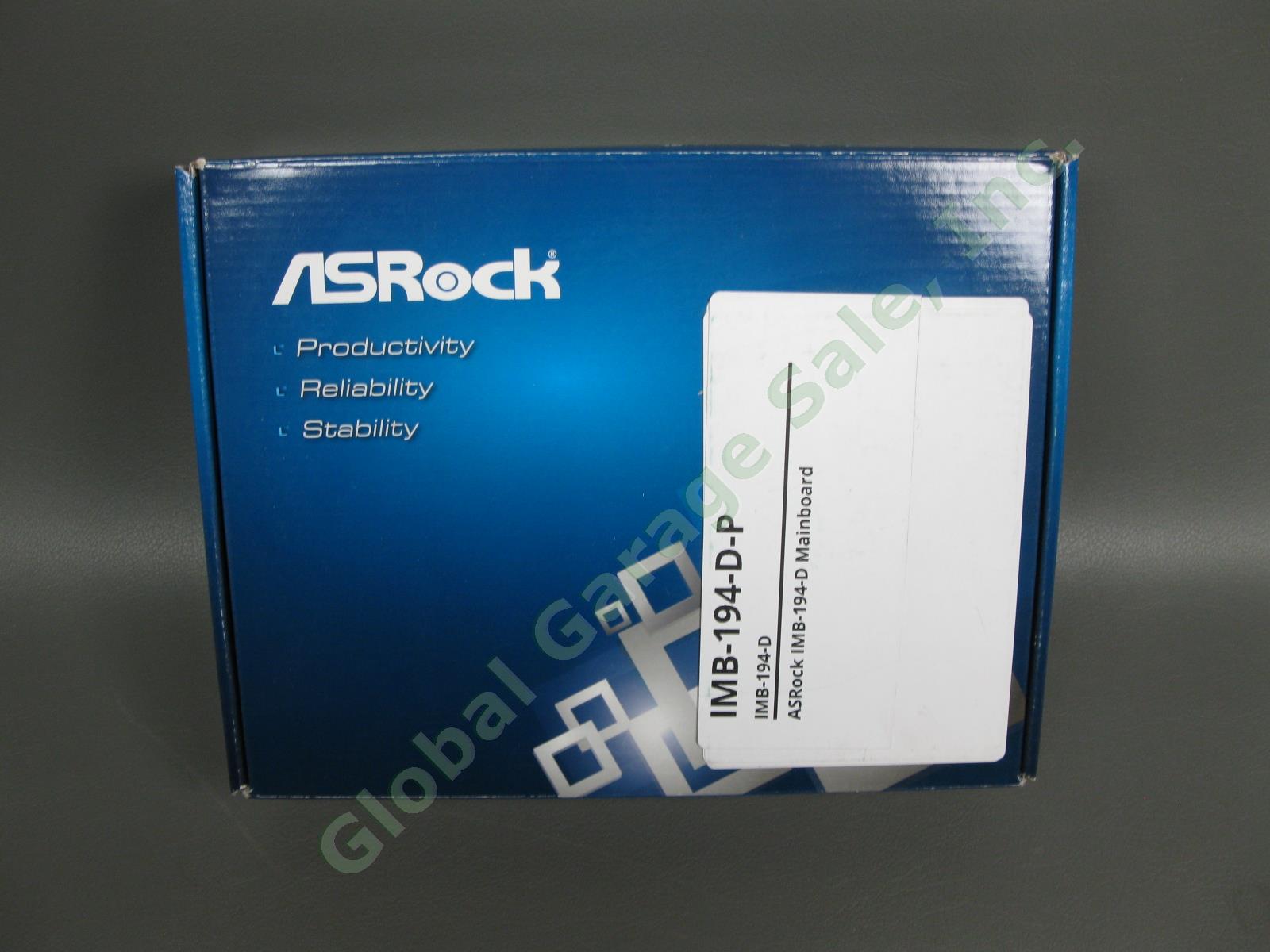 ASRock IMB-194-D Mini-ITX Industrial Desktop Motherboard Intel LGA1151 Dual LAN 5