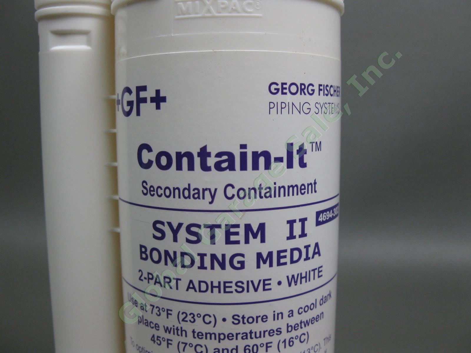 Georg Fischer GF Contain-It System II PVC Bonding Piping Adhesive Cartridge Tube 4