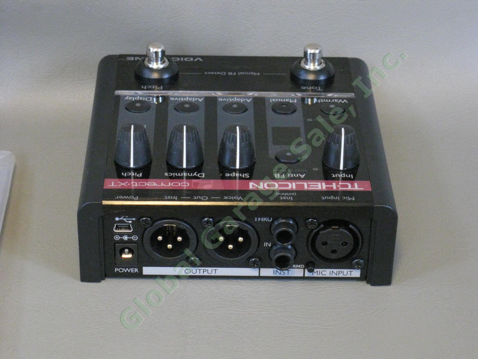 TC Helicon Voicetone Correct G-XT Reverb Pitch Correction Guitar Effects Pedal 4