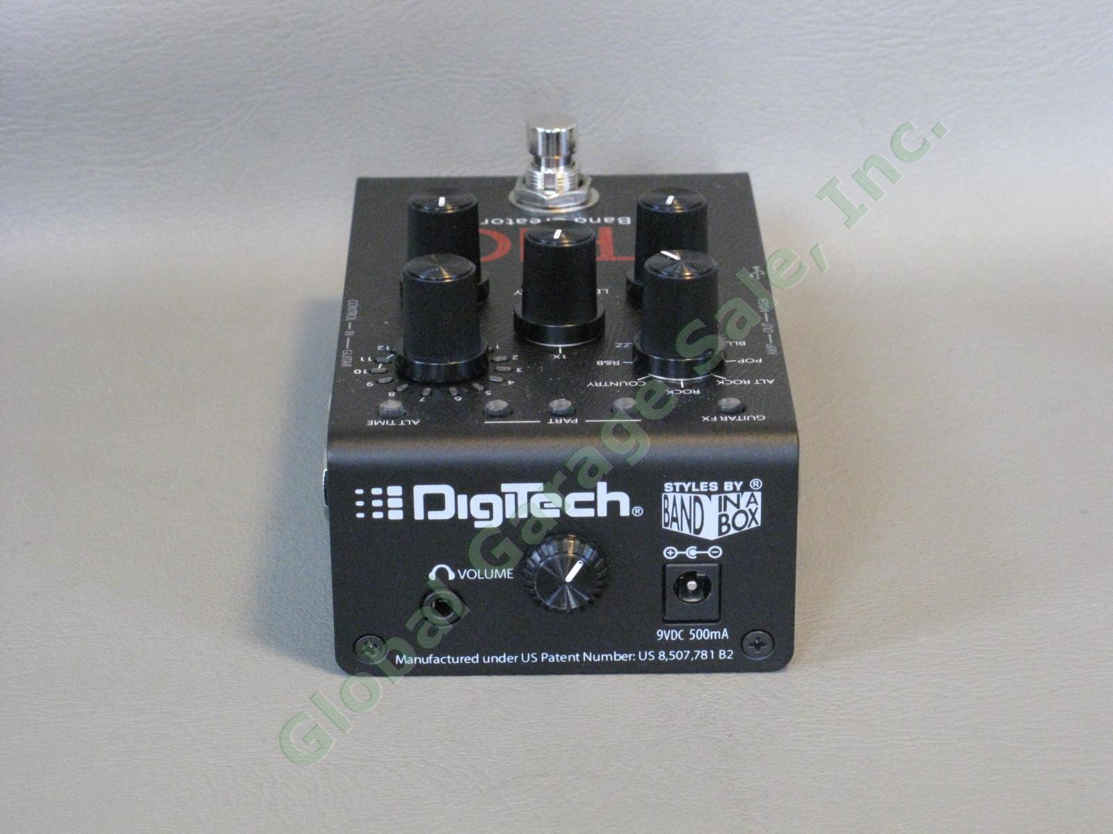 DigiTech Trio V-01 Band Creator Guitar Audio Effects Pedal Power Supply Harman 4