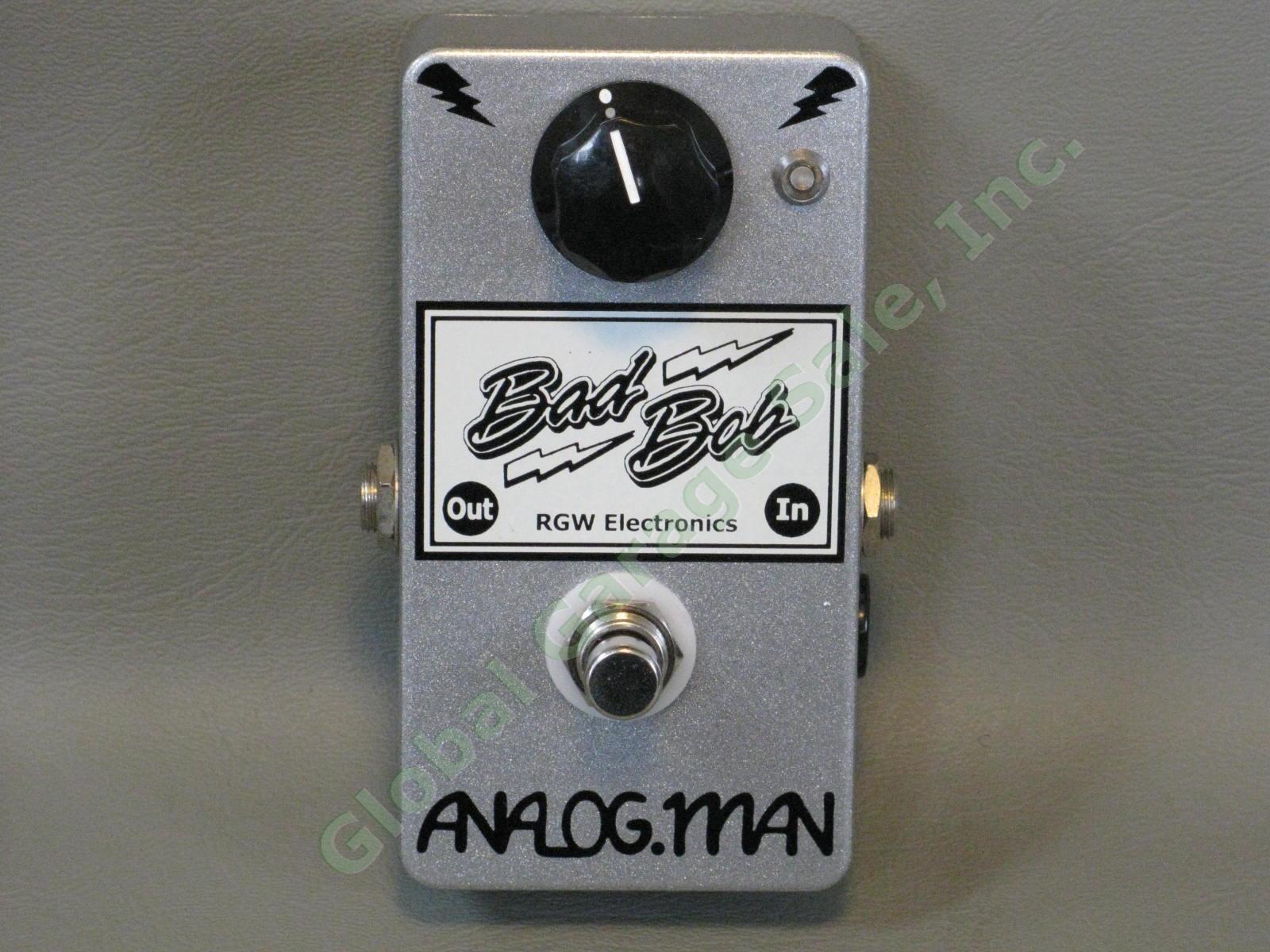 RGW Electronics Analog Man Bad Bob A-Booster Dual JFET Guitar Effects Pedal Amp 1