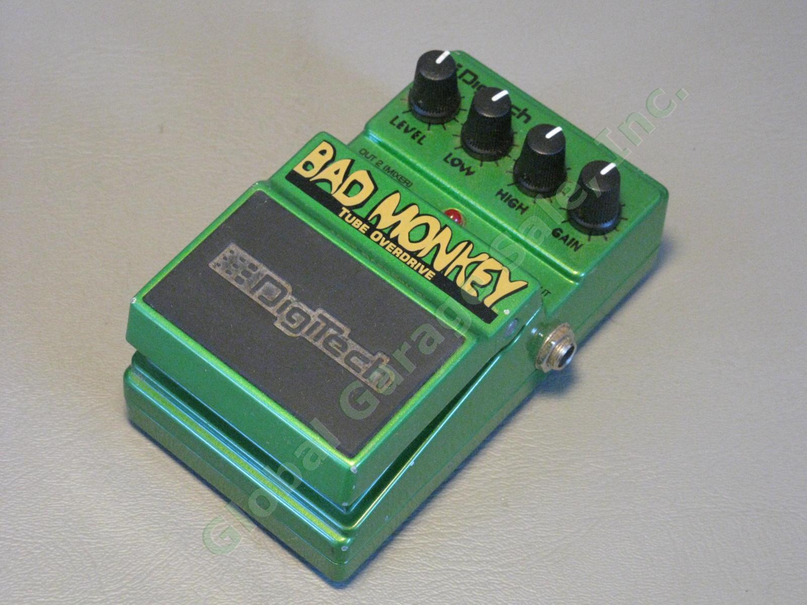 DigiTech Bad Monkey Tube Overdrive Distortion Guitar Effects Pedal Exc Cond!