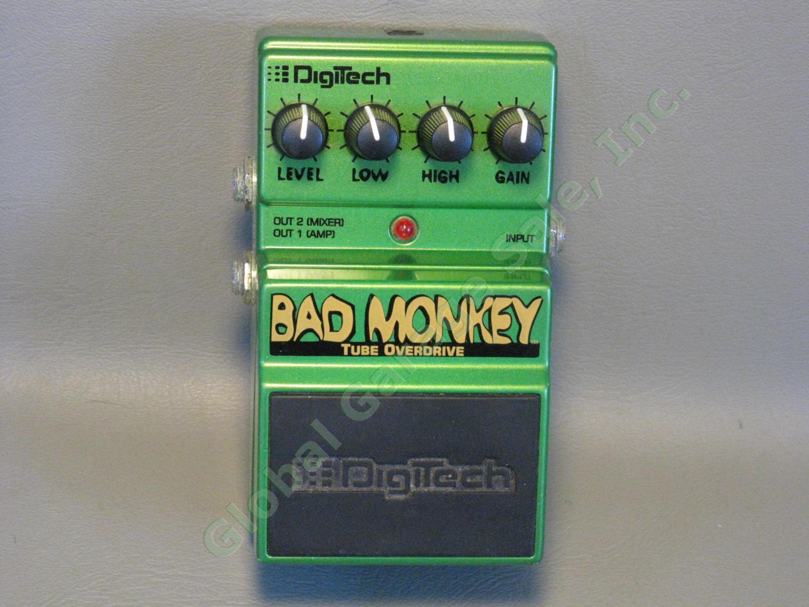 DigiTech Bad Monkey Tube Overdrive Distortion Guitar Effect Pedal C Description 1