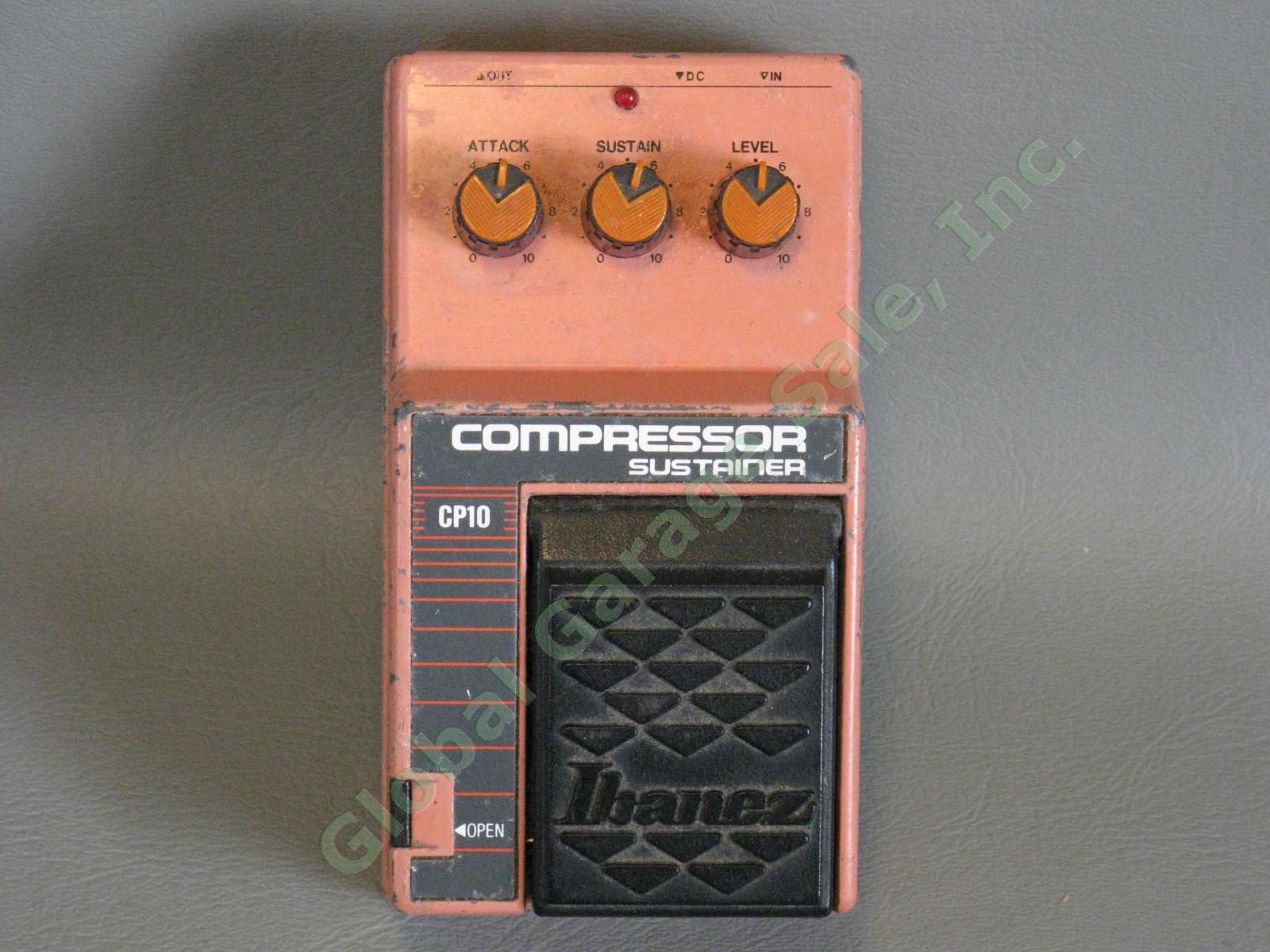 Ibanez CP10 Vintage Compressor Sustainer Guitar Bass Keyboards Effects Pedal