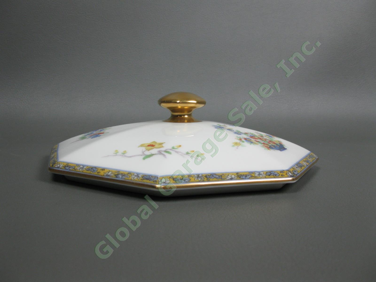 Theodore Haviland Montreux Mongolia Octagonal Covered Vegetable Serving Dish 5