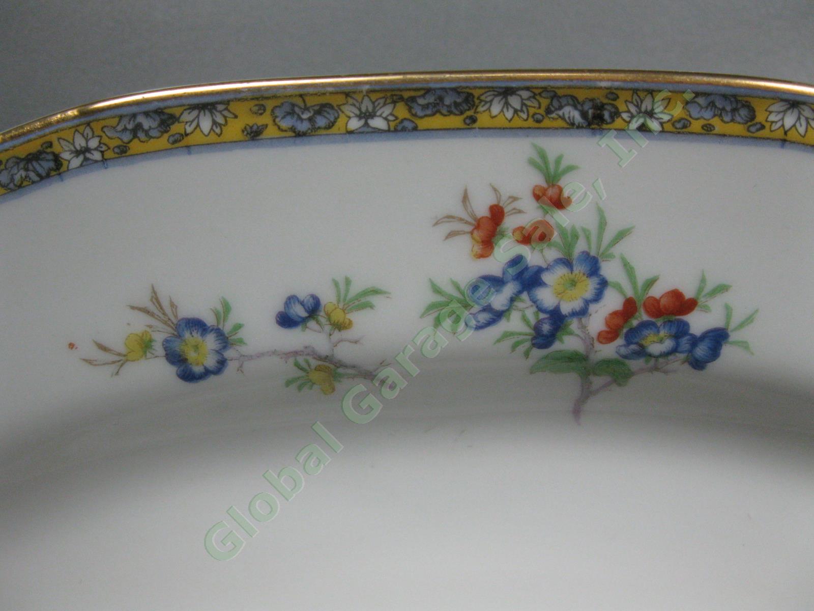 Theodore Haviland Montreux Mongolia 15" Large Oval Serving Platter Tray Limoges 2