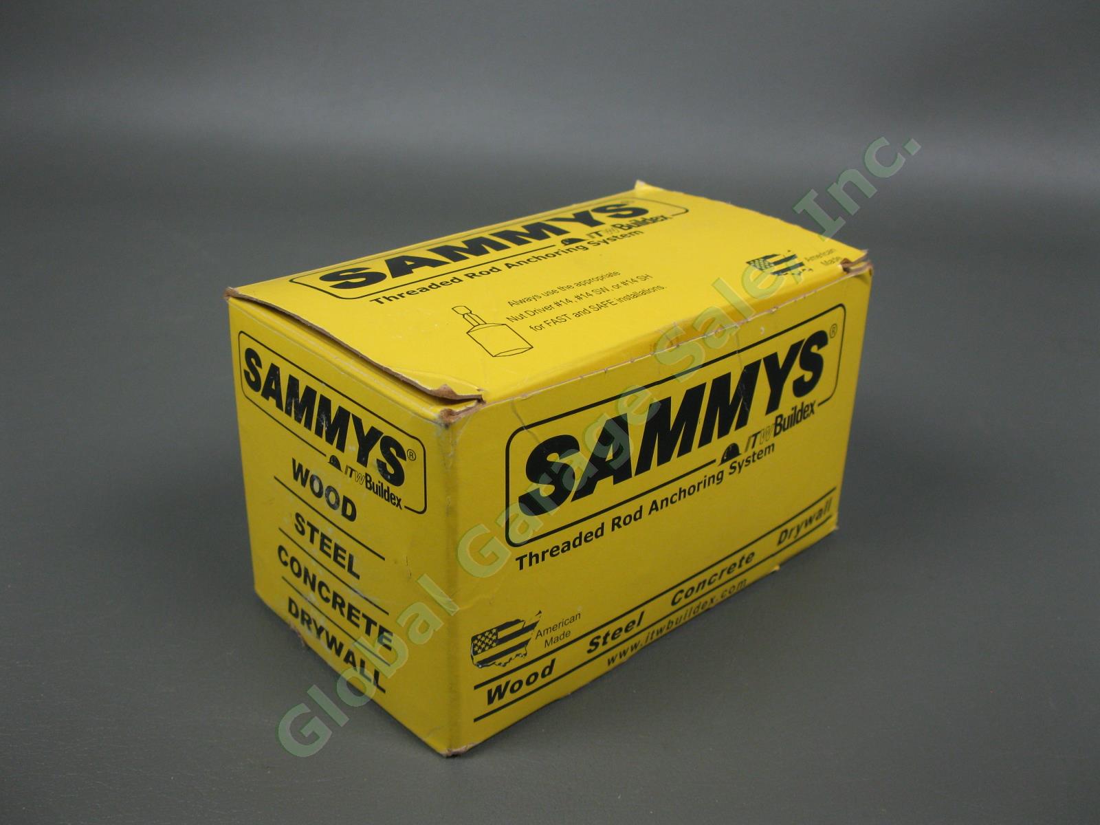 25 Sammys 8150922 3/8"-16 Vertical Threaded Rod Hanger Luminaire Anchor 185# 7