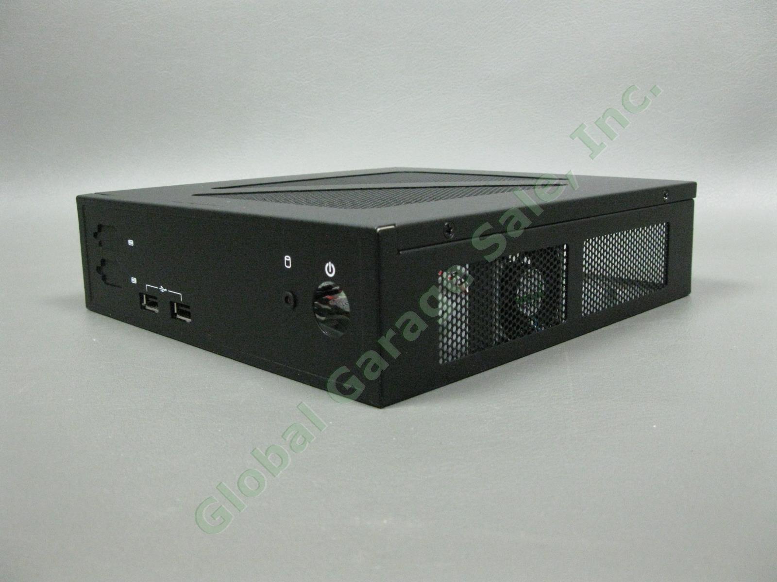G-Alantic GA6401 Slim Mini-ITX Barebones PC Desktop Computer Case Vesa Mount Fan 6