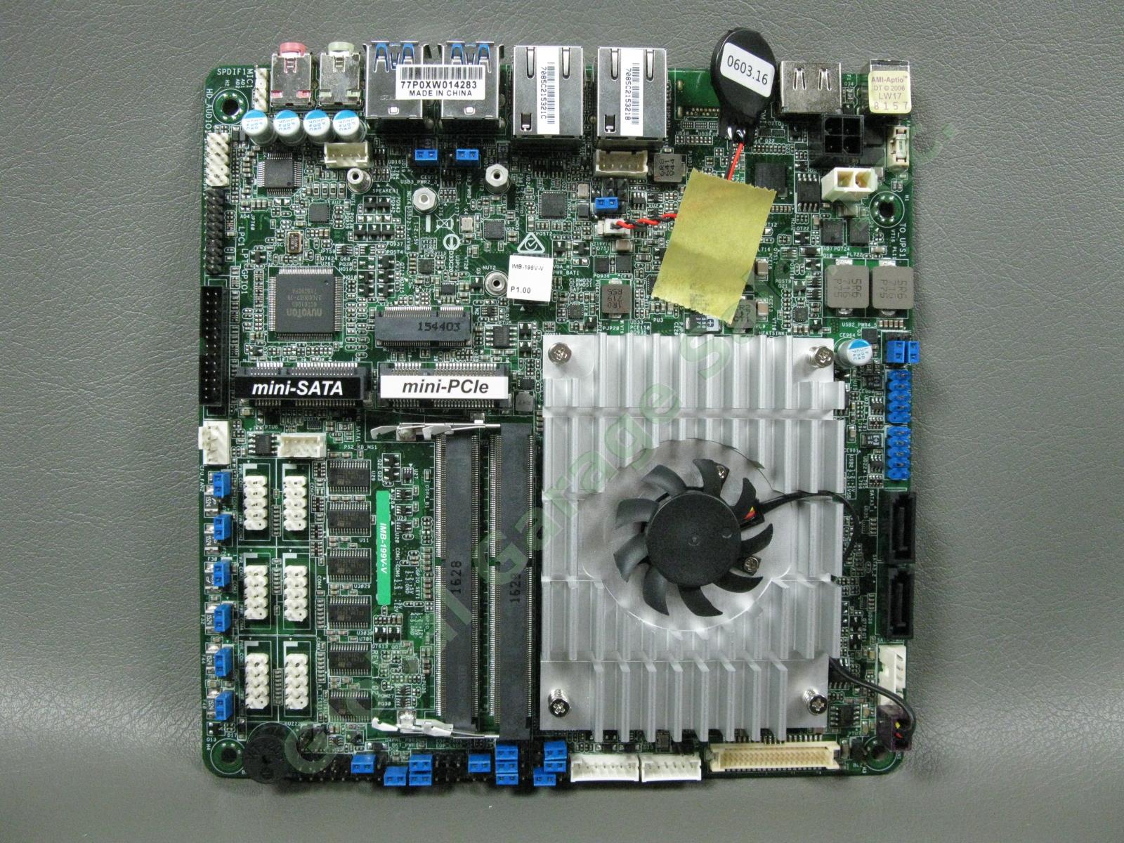 ASRock IMB-199V-V DDR4 Mini-ITX Motherboard Intel 6th Gen i3-6100U CPU Combo 1