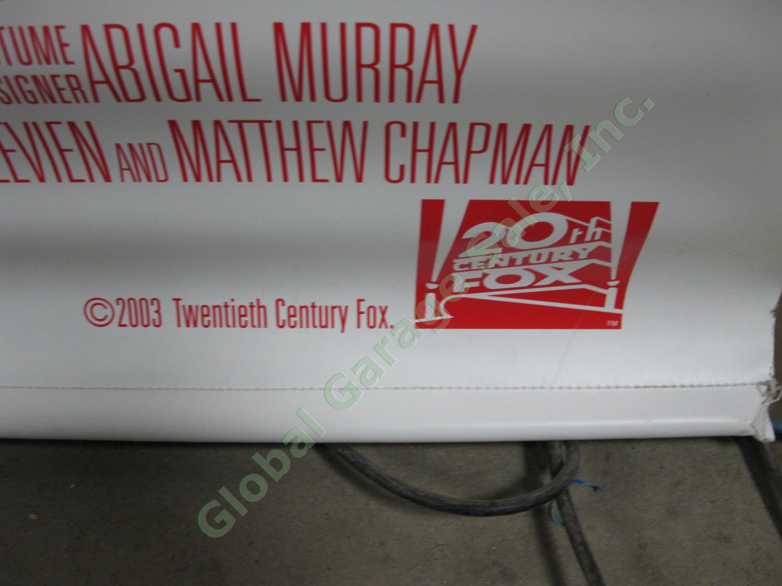 HUGE Runaway Jury Original Movie Theater Poster Banner Cusack Hackman Hoffman 4