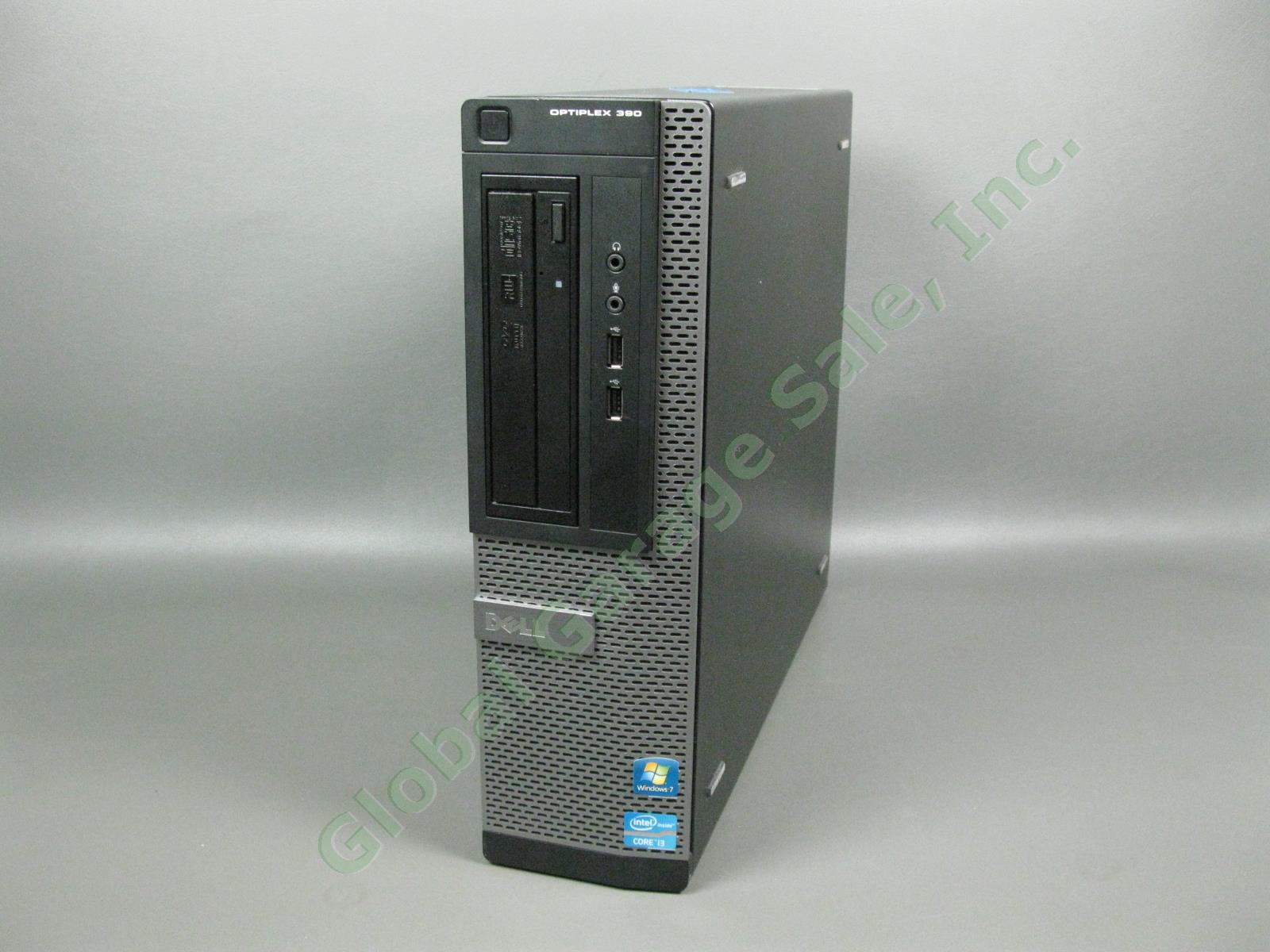 2 Dell Optiplex 390 Intel i5 Core 3.2GHz 4GB 250GB Windows 10 Desktop Computer