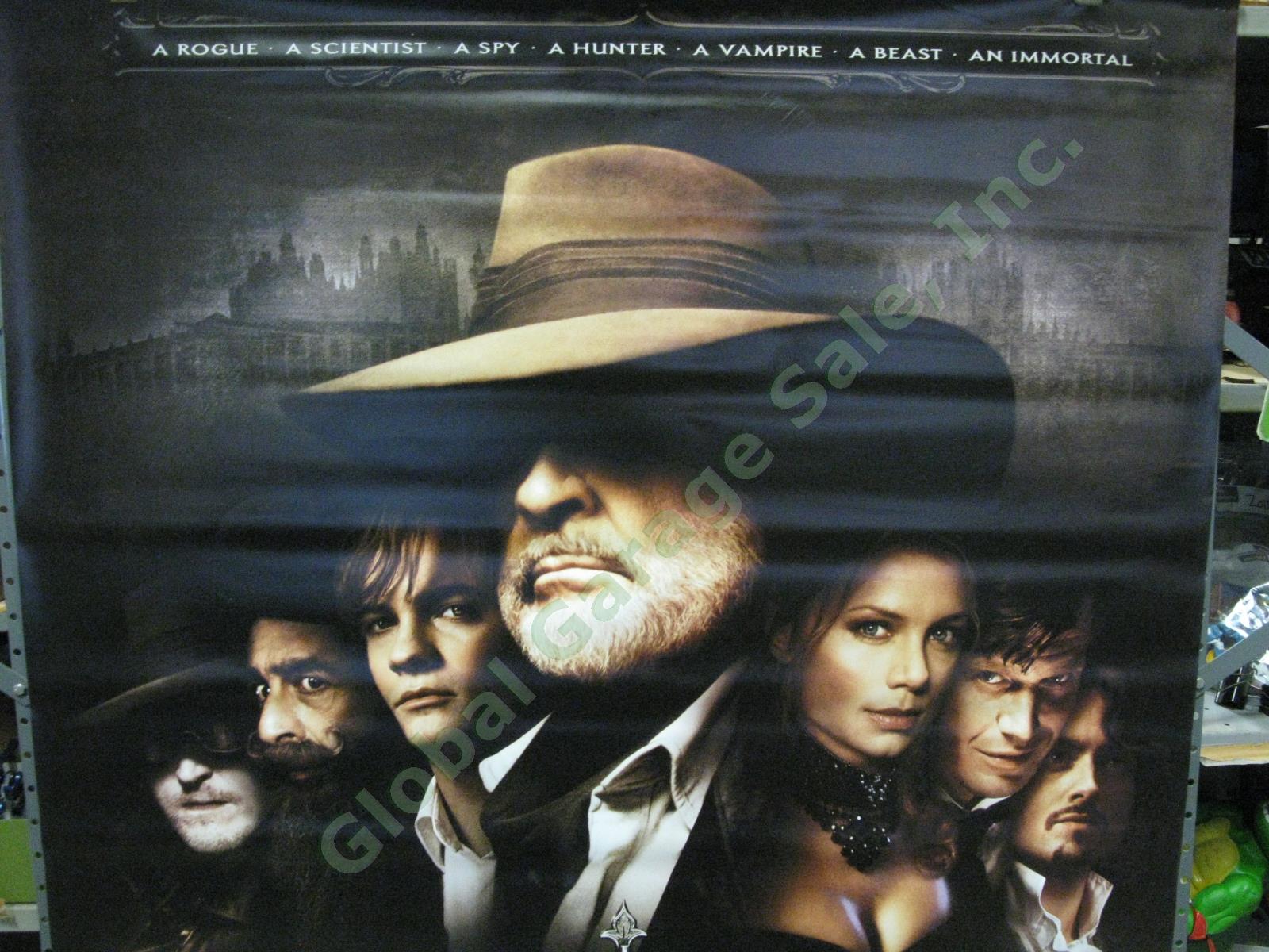 League Extraordinary Gentlemen Dr Jekyl Hyde Original Vinyl Movie Poster Connery 1