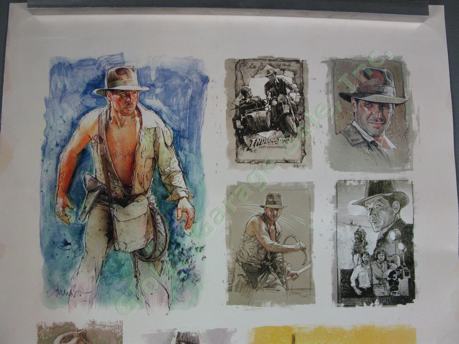 Authentic Indiana Jones Memorial Day 2008 Commemorative 20" Poster Harrison Ford 1