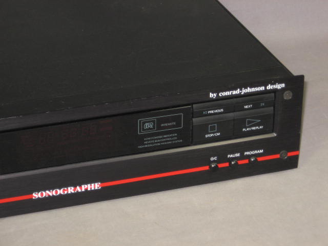 Conrad Johnson Sonographe SD22 Compact Disc CD Player 2