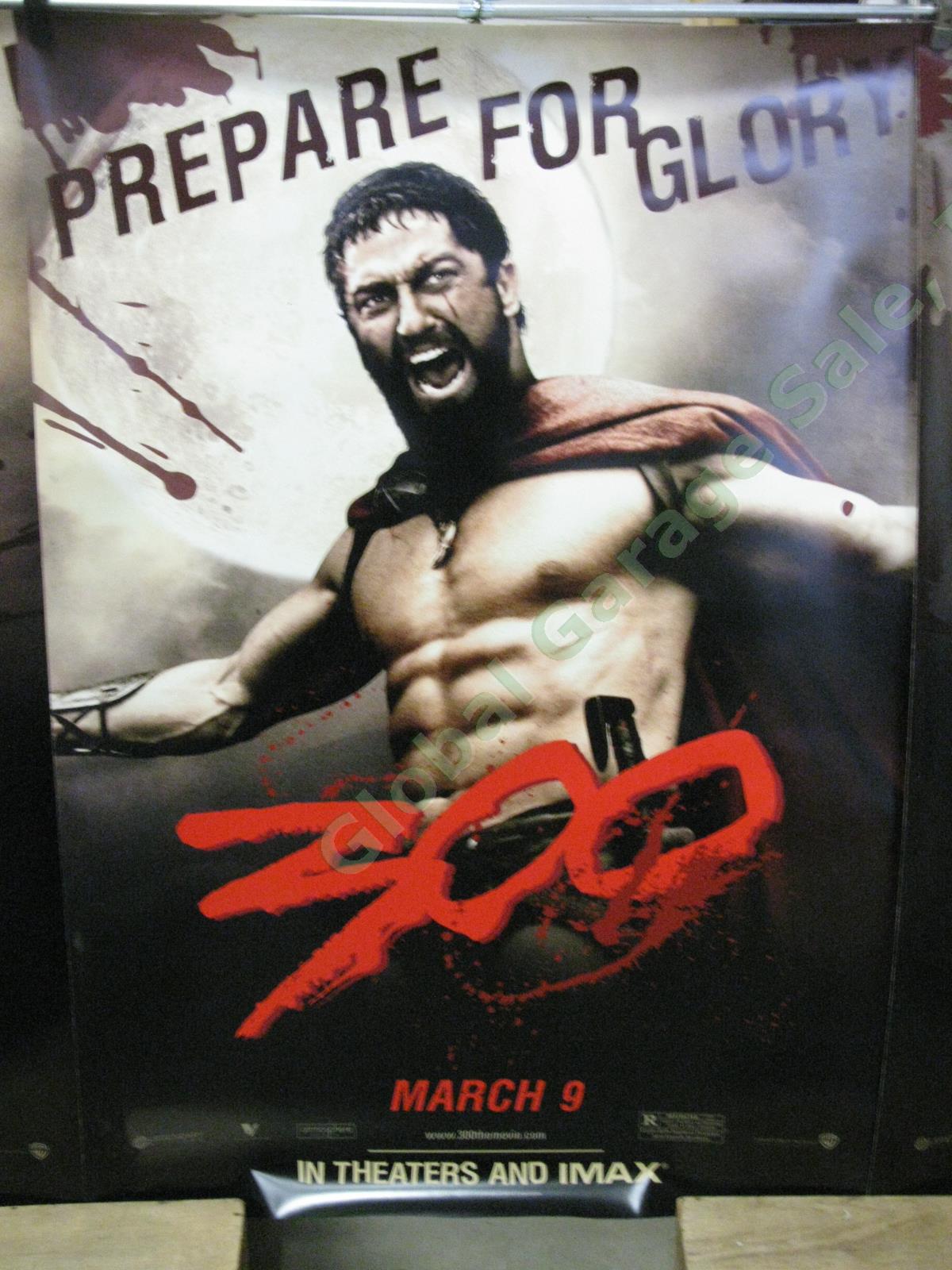 HUGE 300 Original Movie Theater 3-Piece Display Banner Set Gerard Butler Headey 2