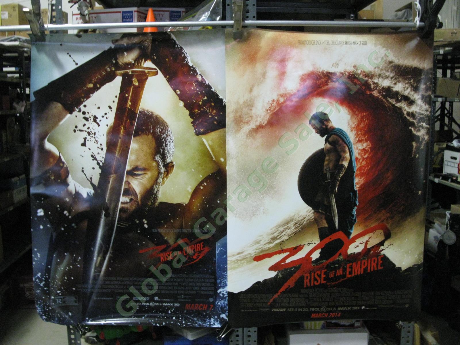 300 Rise Of An Empire Official Original Movie Theater Lobby Promo 2-Poster Set