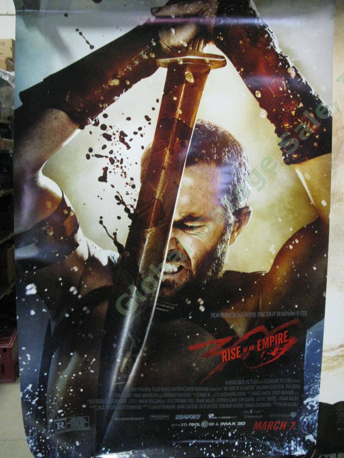 300 Rise Of An Empire Official Original Movie Theater Lobby Promo 2-Poster Set 1