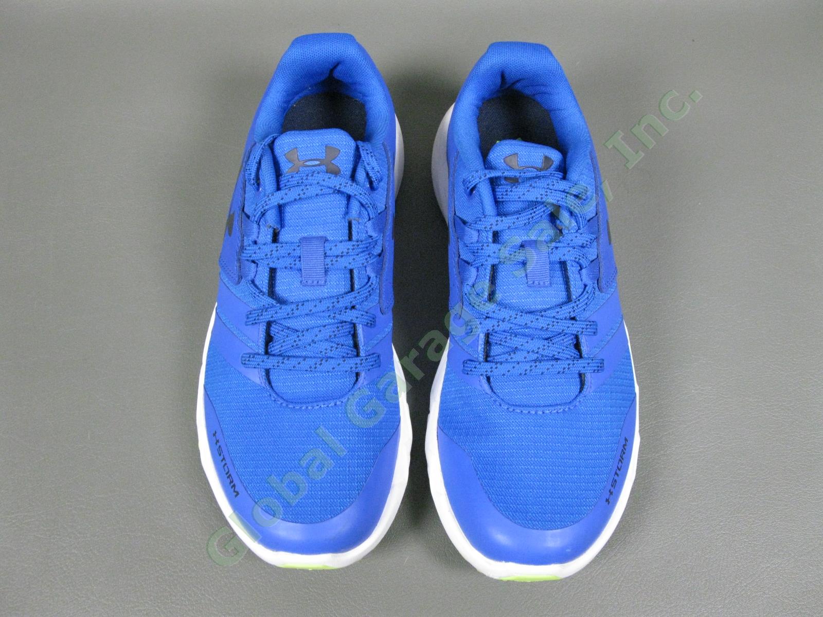 Under Armour Storm Blue Running Sneaker Pair Youth-6 Kids Shoes Fits Womens-7 2