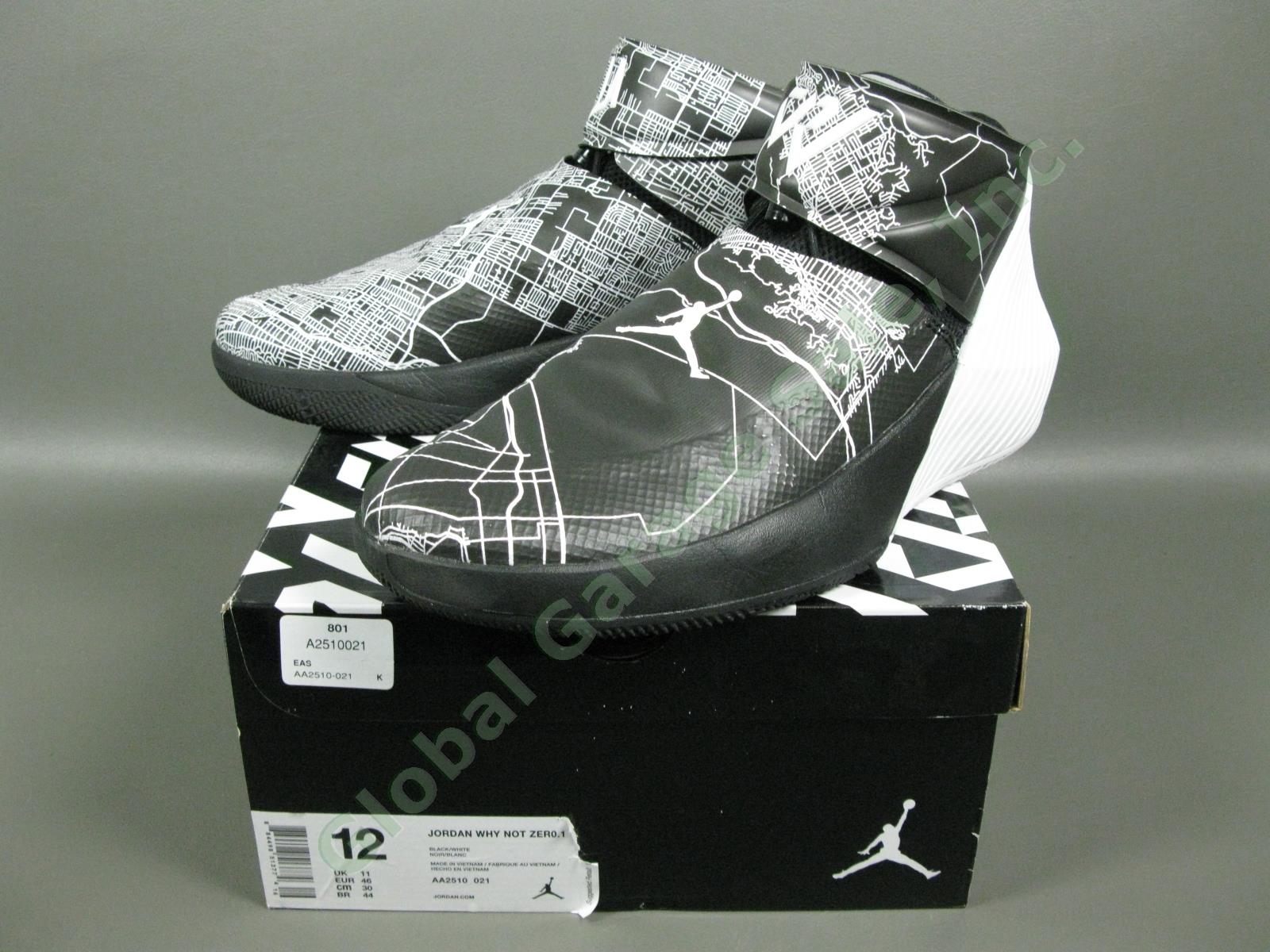 Nike Air Jordan Why Not Zero.1 Mens 12 Basketball Sneakers All Star Westbrook LA