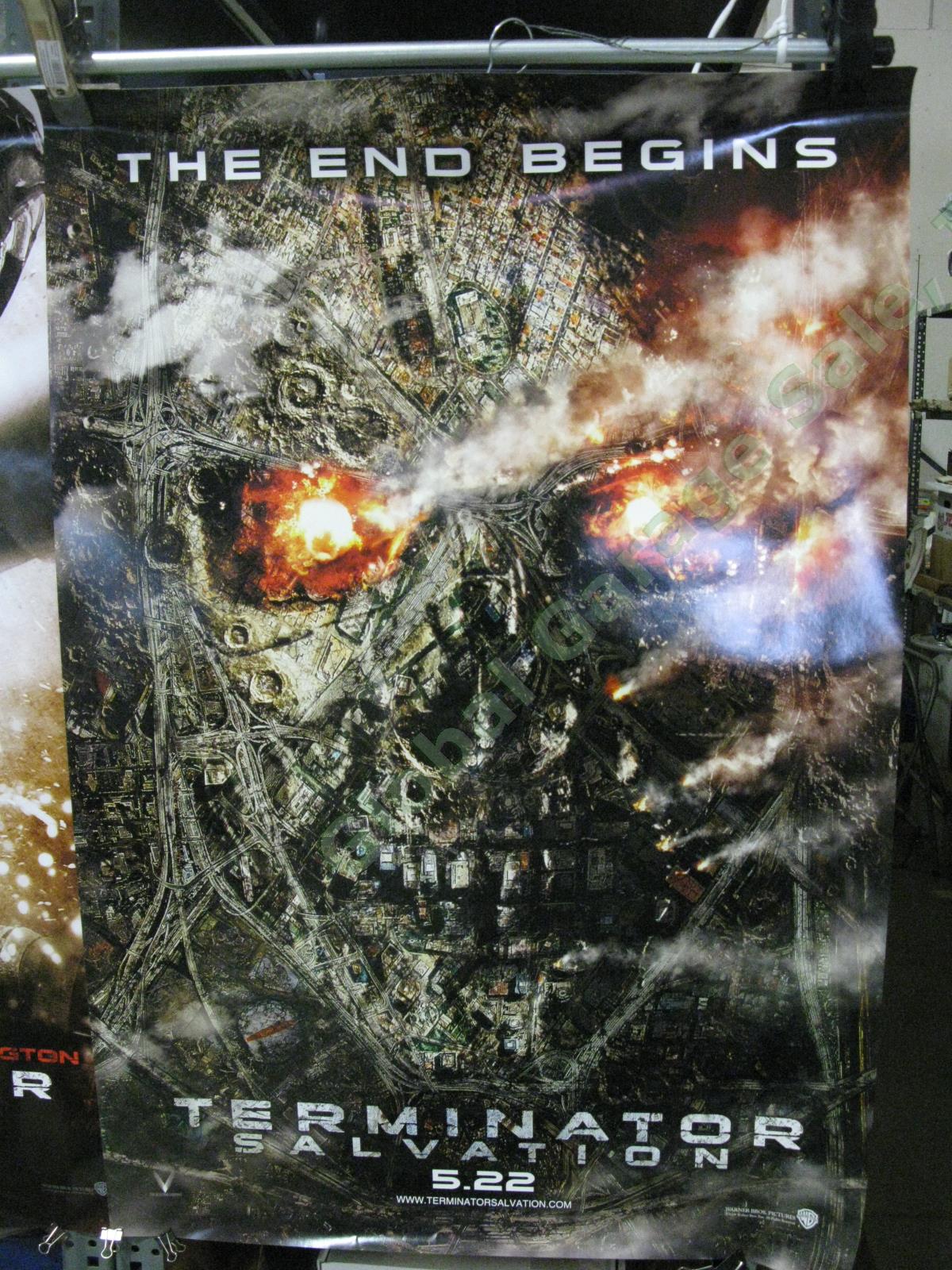 Terminator Salvation Original Movie Theater Lobby Poster Set Bale Worthington 2