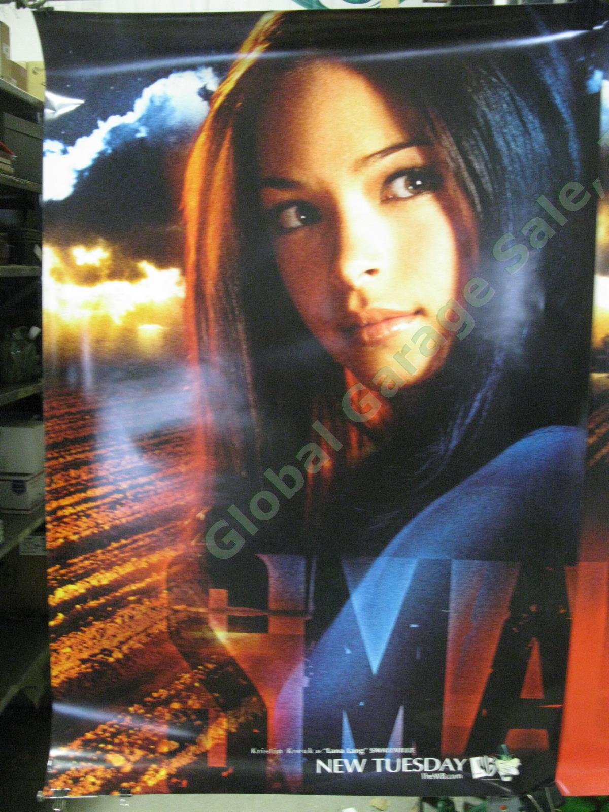 Smallville 2002 Superman Original 3-Piece Store Display TV Poster Set Lex Luthor 1