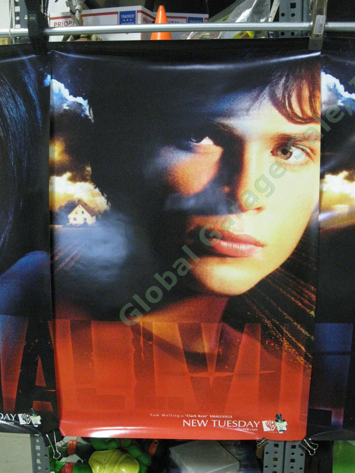 Smallville 2002 Superman Original 3-Piece Store Display TV Poster Set Lex Luthor 2