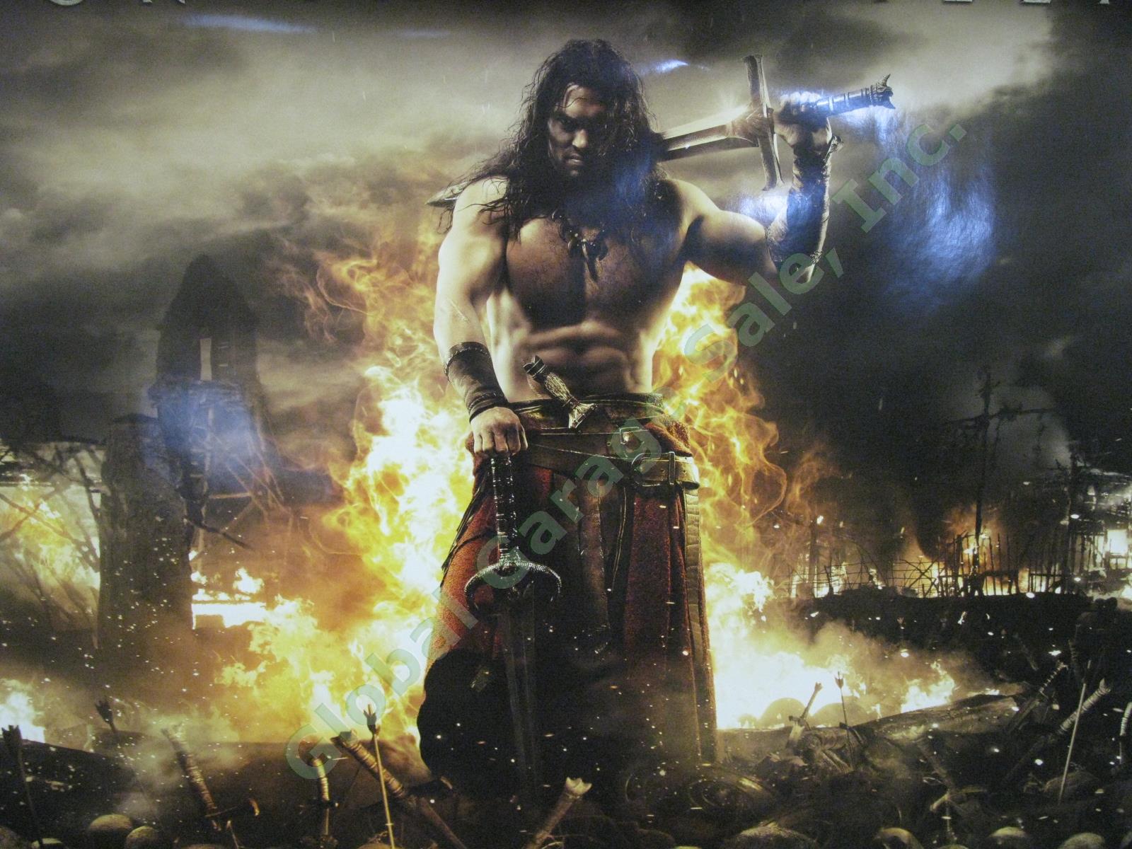 Conan The Barbarian Original Movie Theater Window Decal Vinyl Banner Jason Momoa 1