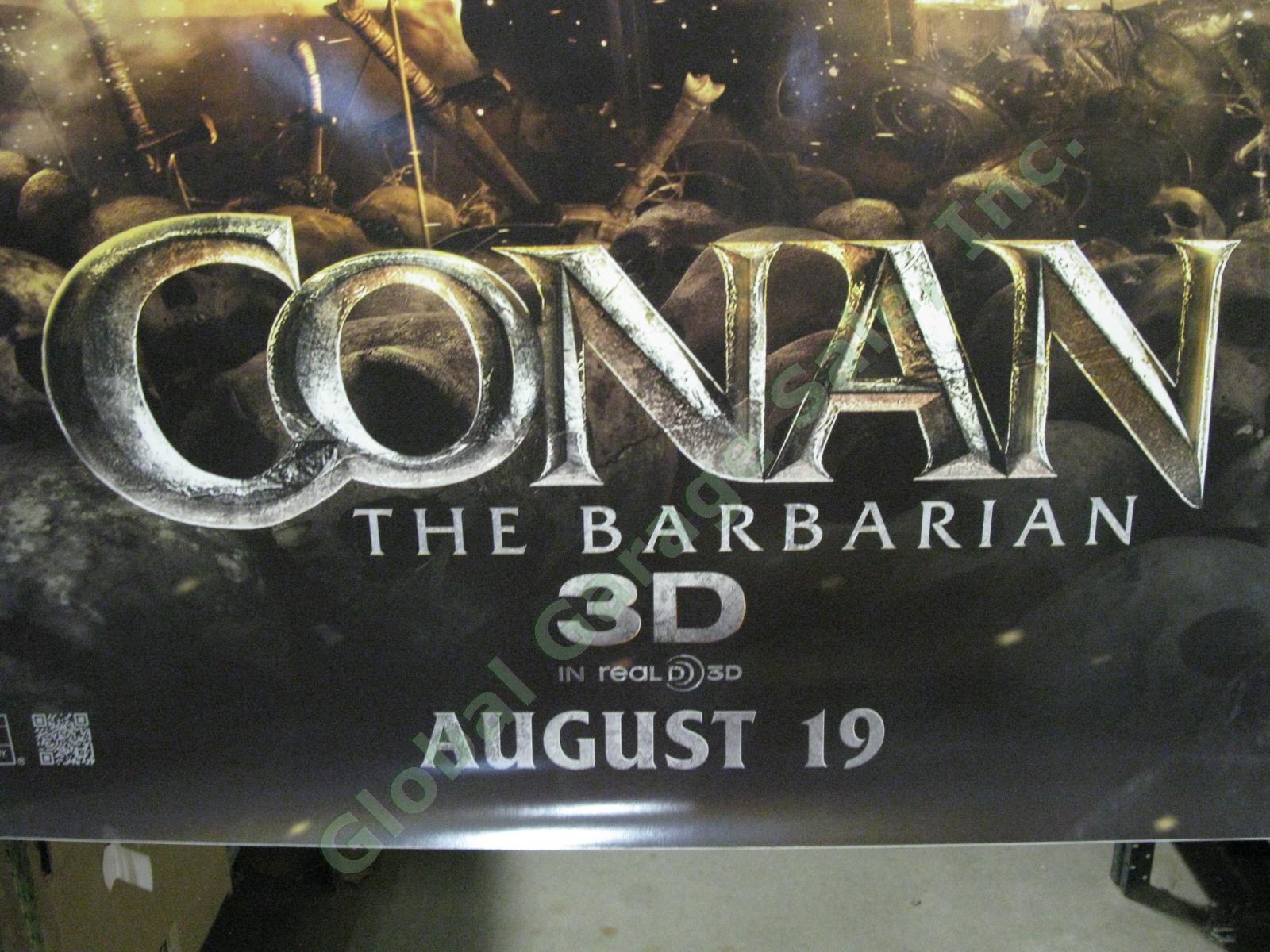 Conan The Barbarian Original Movie Theater Window Decal Vinyl Banner Jason Momoa 2