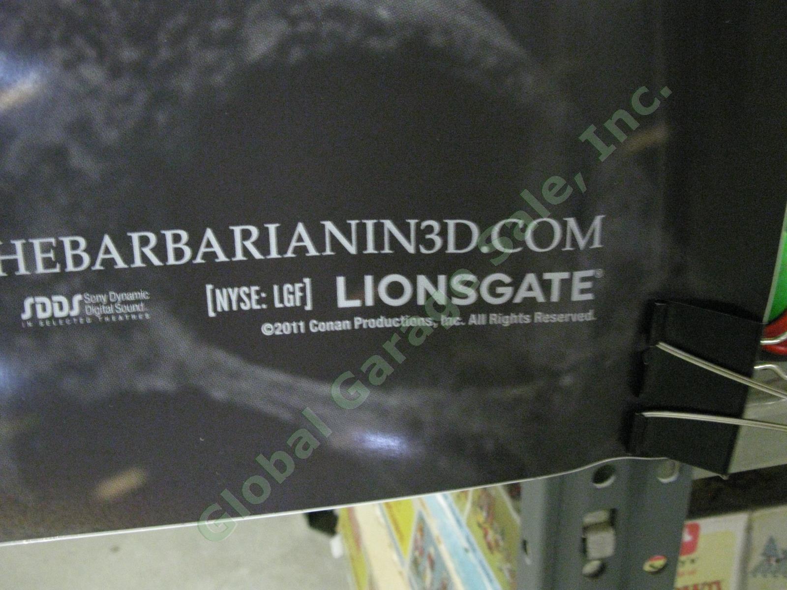Conan The Barbarian Original Movie Theater Window Decal Vinyl Banner Jason Momoa 3