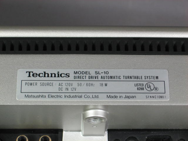 Technics SL-10 Direct Drive Linear Turntable System NR! 5
