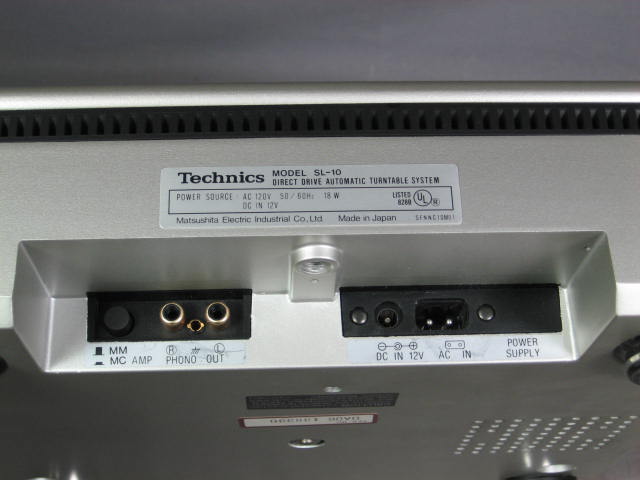 Technics SL-10 Direct Drive Linear Turntable System NR! 6