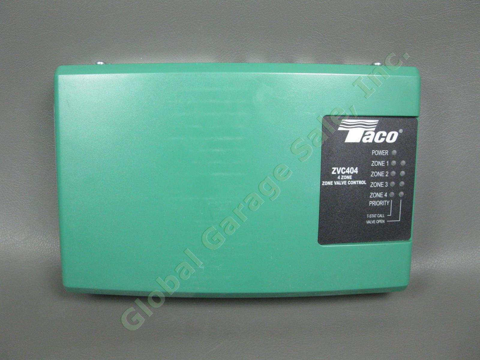 Taco ZVC404 Four-4-Zone Boiler Valve Control Unit Module w/ Priority Port Switch