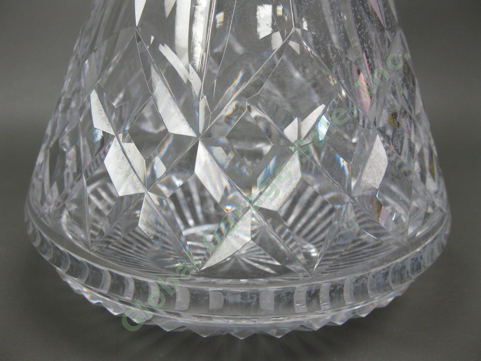 Vintage Waterford Crystal Lismore Roly Poly Old Fashioned Glass Liquor Decanter 4