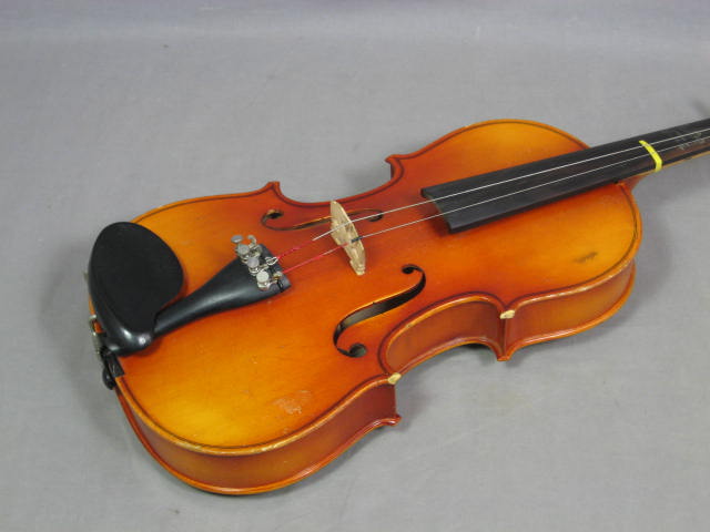 Suzuki Violin Viola Glasser Bow + Hard Case VA-2213 NR! 2