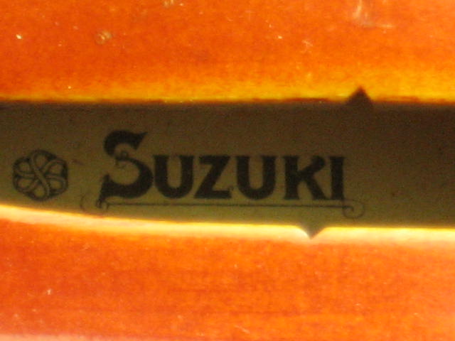 Suzuki Violin Viola Glasser Bow + Hard Case VA-2213 NR! 9