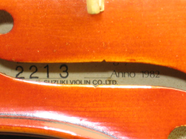 Suzuki Violin Viola Glasser Bow + Hard Case VA-2213 NR! 10