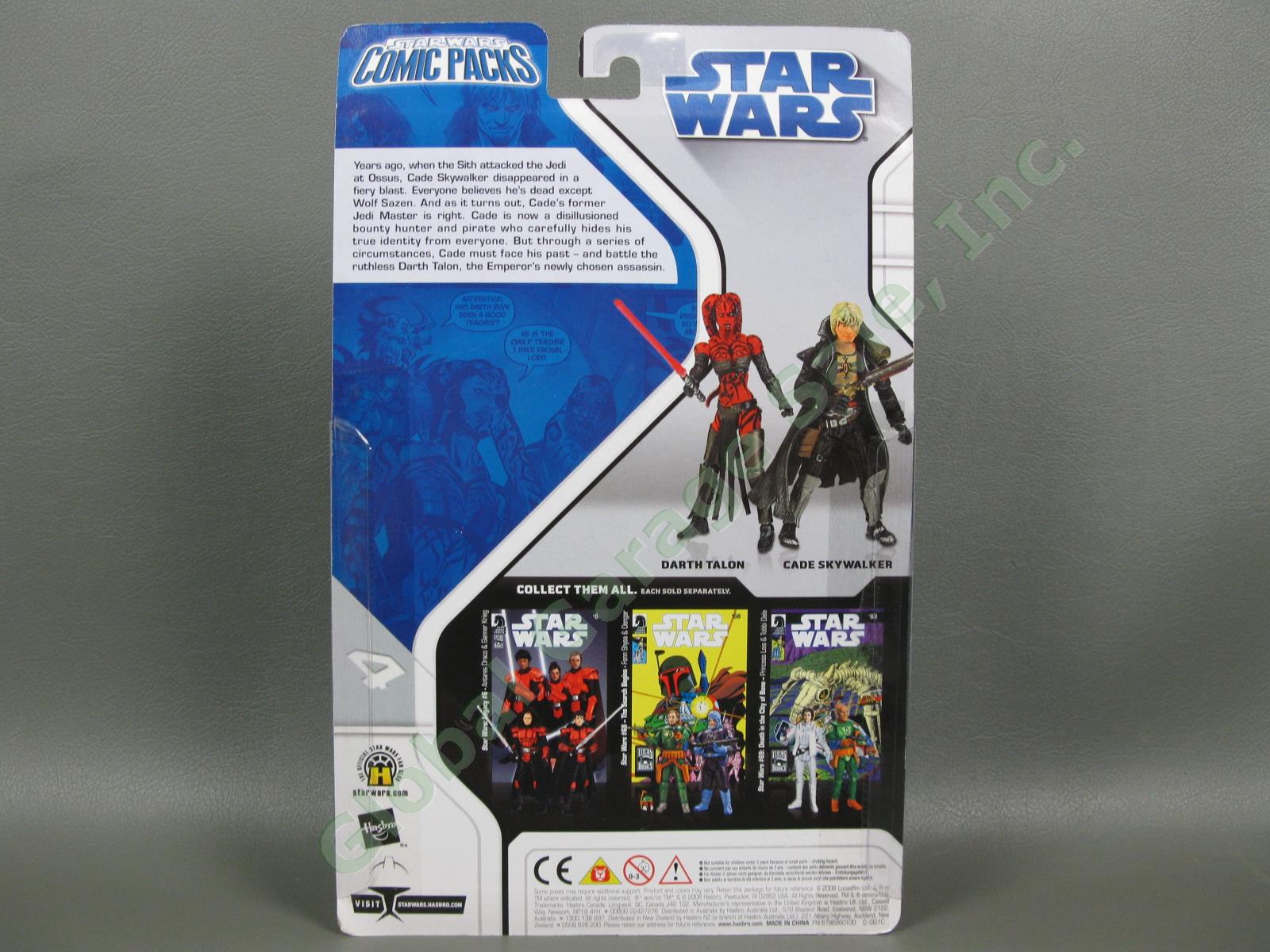 Star Wars Comic Packs #2 Cade Skywalker Darth Talon Legacy Action Figure Set NR 2