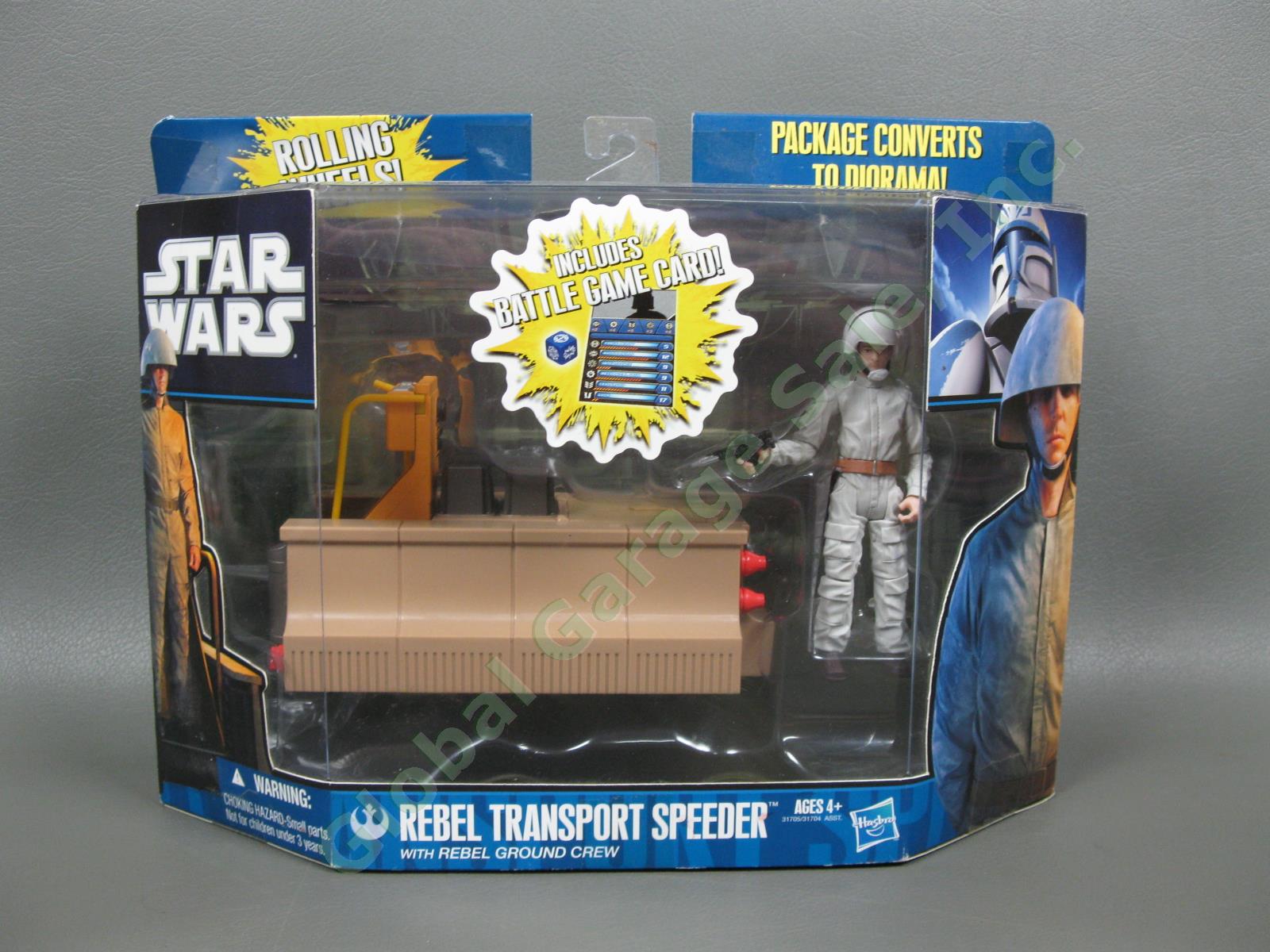 Star Wars IV New Hope Rebel Transport Speeder Ground Crew Trooper Action Figure