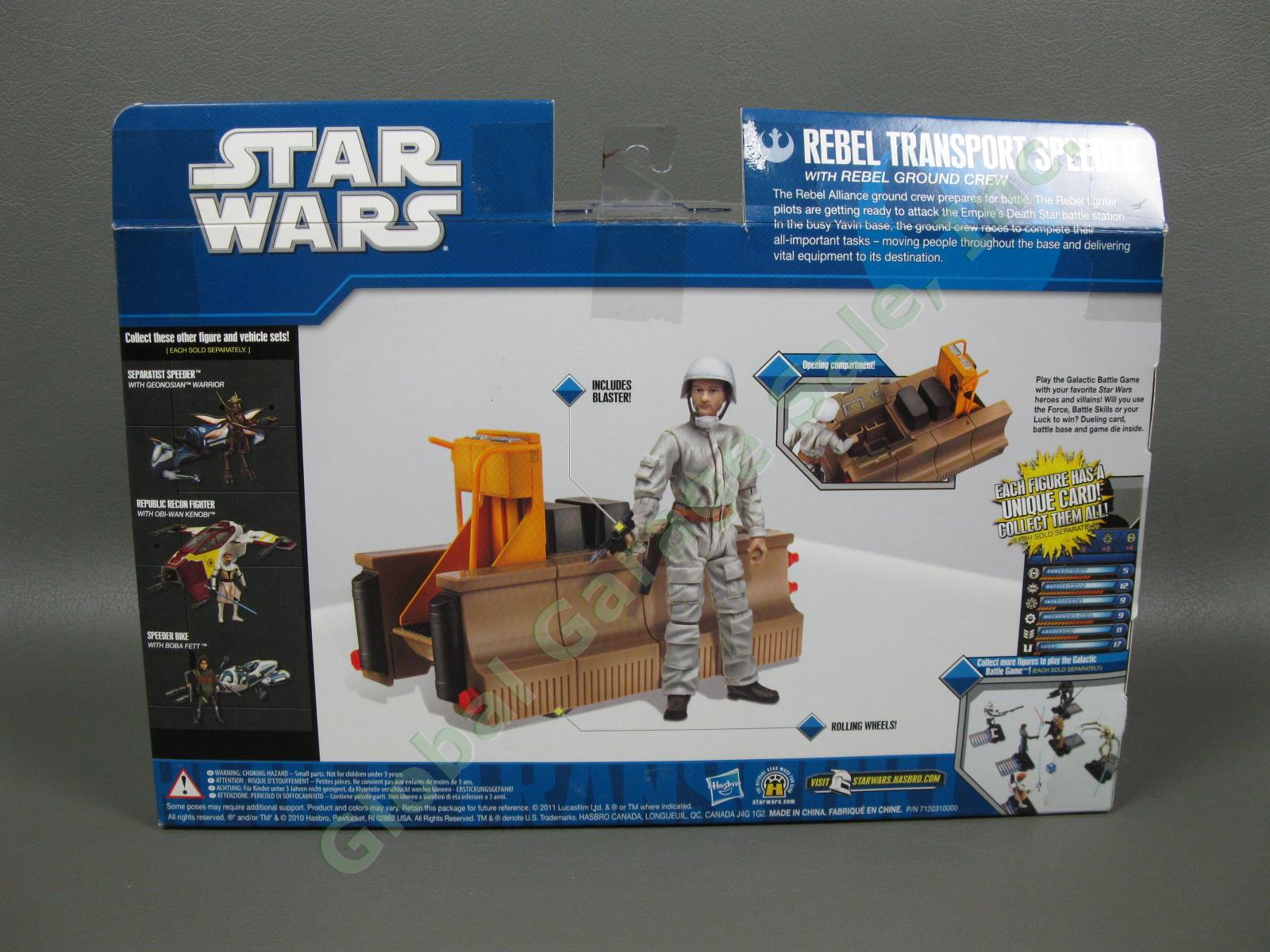 Star Wars IV New Hope Rebel Transport Speeder Ground Crew Trooper Action Figure 2