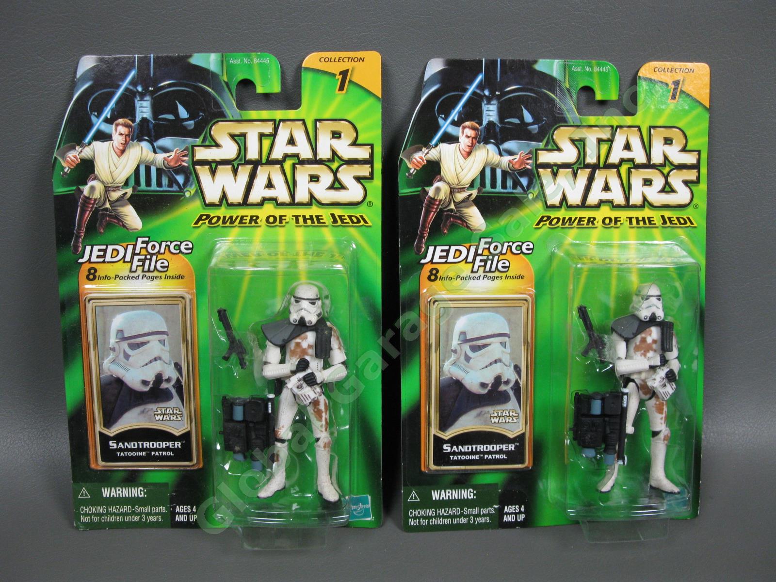 Star Wars Episode IV New Hope POTJ Jedi Force File Figure Set Obi-Wan Luke Leia 6