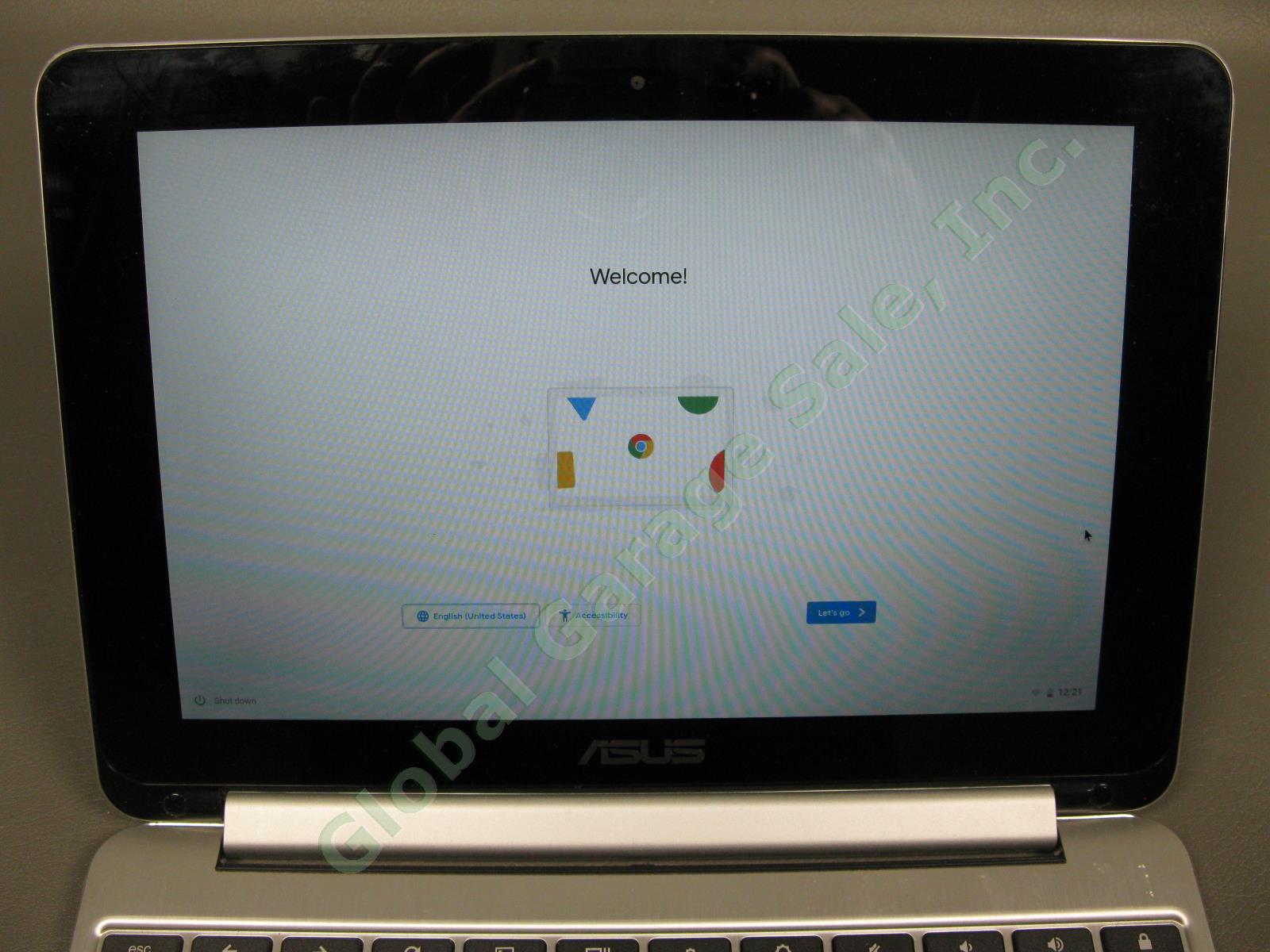 Asus Chromebook C100P-DB02 Laptop Notebook Computer 10.1" Touchscreen WiFi 2GB 1