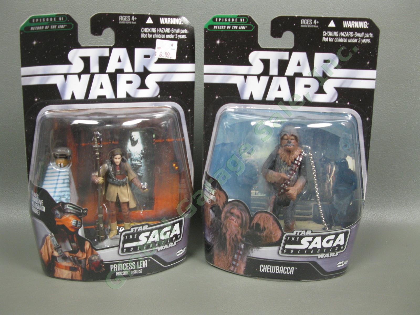 9 Star Wars 2006 Saga Collection VI Return Jedi Figure Lot Luke Skywalker Leia 3