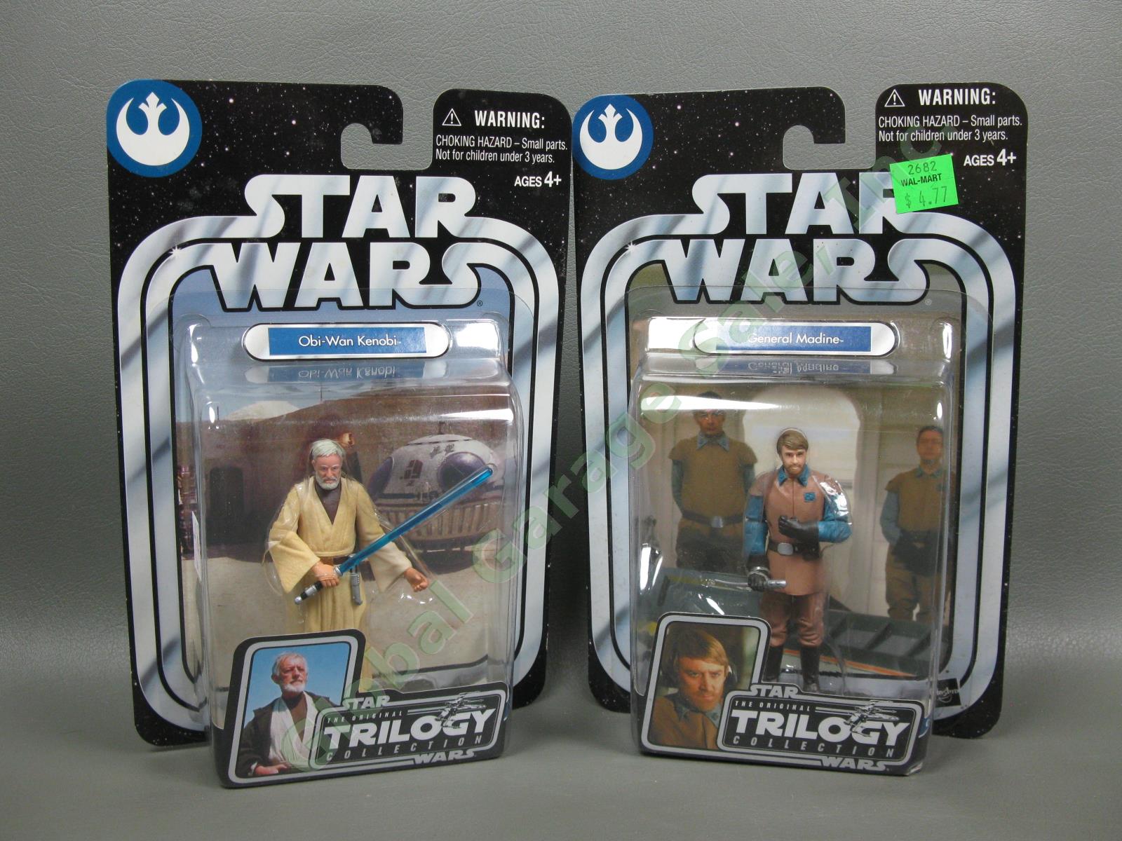10 Star Wars 2004 Original Trilogy 2005 Saga Collection Figure Lot Boba Obi-Wan 3