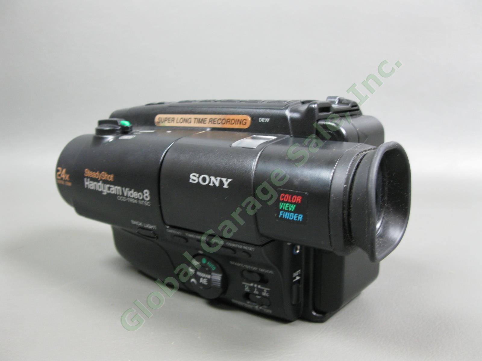 Sony SteadyShot Handycam Video 8mm CCD-TR94 Camcorder Home Video Tested See Desc 1