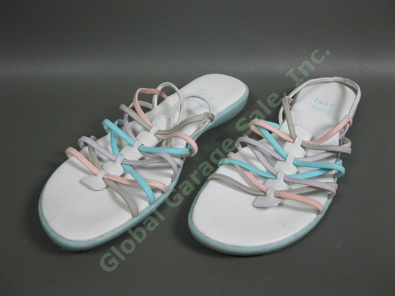 6 Pair Womens Walking Slip-In Sandal Size 8.5M-9M Shoe Lot Naturalizer Ryka Impo 3