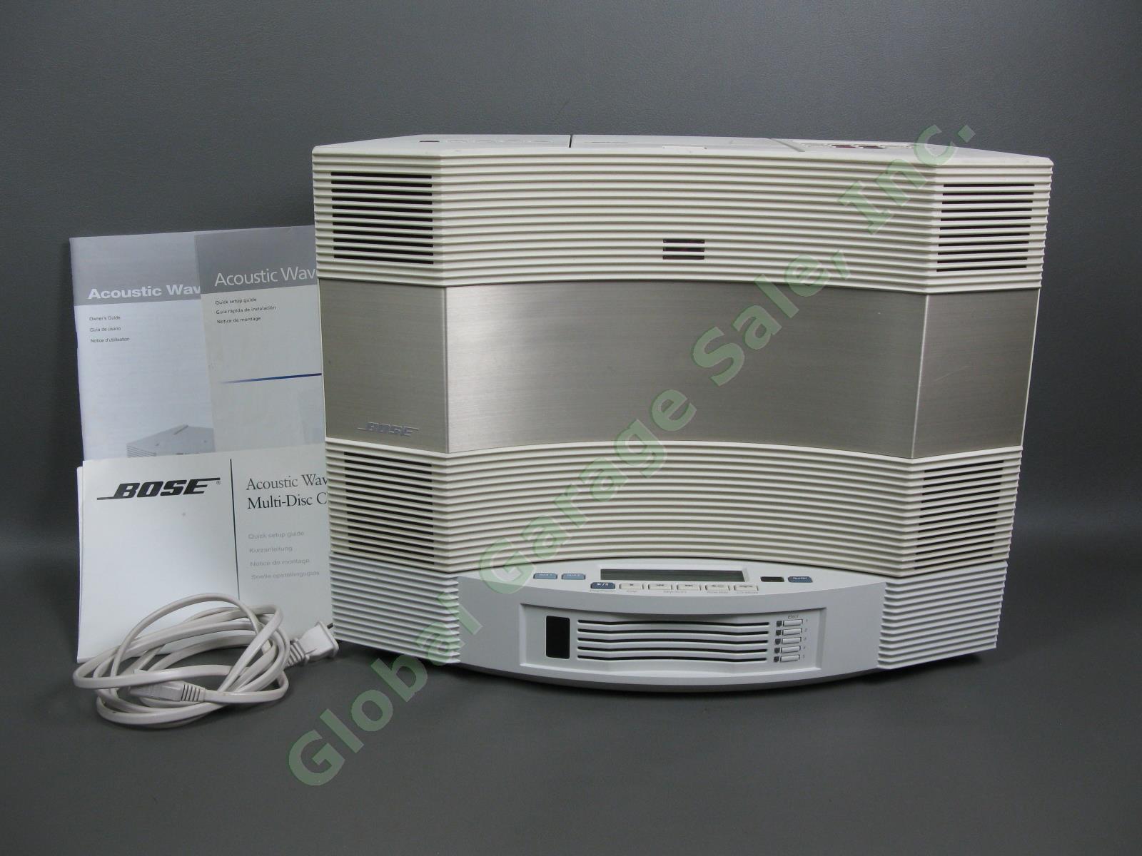 Bose Acoustic Wave II Music System Multi-CD Player Changer AM/FM Radio Speaker