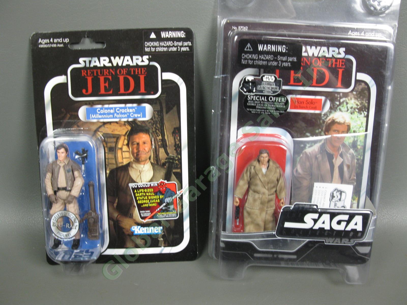 Star Wars Original Trilogy Figure Collection Skywalker Solo Vader Palpatine Lot 2