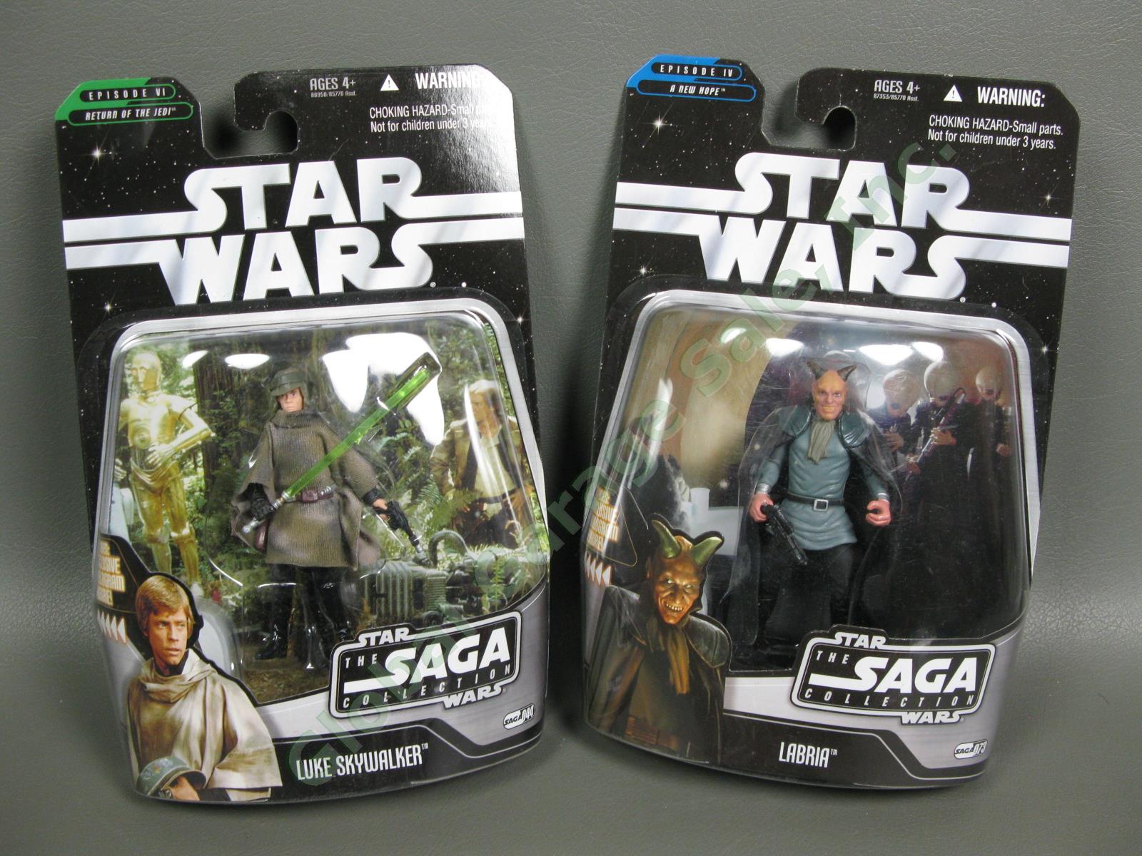 Star Wars Original Trilogy Figure Collection Skywalker Solo Vader Palpatine Lot 4